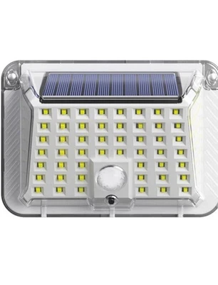 Solar Power 90 LED Light PIR Motion Sensor Outdoor Security Lamp Garden Patio - Image 1 of 4