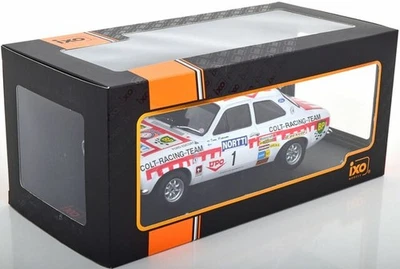 IXO 1:18 Ford Escort 1974 MK I RS 1600 #1  1000 Lakes Rally T.Makinen H. Liddon - Image 1 of 3