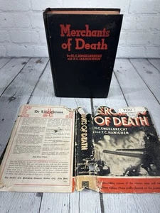 Merchants Of Death By H.C. Engelbrecht Hardcover DJ 1937 Star Books History - Picture 1 of 16