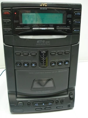 JVC UX-C7 Micro Component System 6 Multidisc Player & Tape Player TESTED - Image 1 of 4