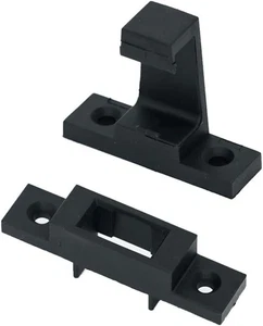 Soporte de pestillo de ventana Aucuda RV SALIT, negro de emergencia  - Imagen 1 de 7