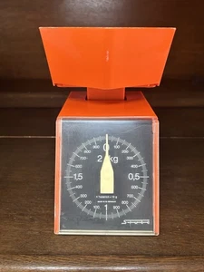 Vintage Küchenwaage Stube 70er Jahre Orange West-Germany - Bild 1 von 13