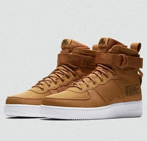 Size 6 - Nike SF Air Force 1 Mid Desert Ochre SKU0321 - Picture 1 of 7