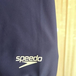 SPEEDO - Boys - Swim Jammers - Size 10 - Navy - Picture 1 of 5