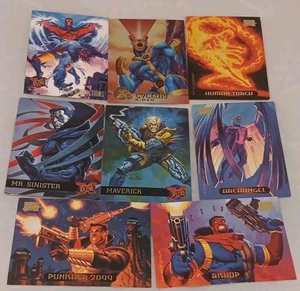 1994 Fleer Ultra Marvel Cards Lot of 8 Cards Pre-owned  - Picture 1 of 4