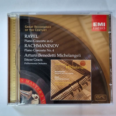 Ravel, Rachmaninov Arturo Benedetti Michelangeli Philharmonia Orchestra CD EMI - Bild 1 von 3