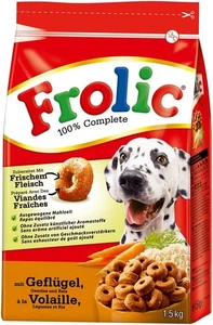 Frolic Hundefutter Trockenfutter mit Geflügel, Gemüse und Reis, 1 Beutel (1 x - Bild 1 von 11
