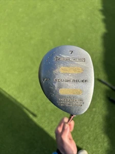 Square Two Golf 7 Wood 22* Rough Relief Regular Steel /Right /New Grip /10705 - Picture 1 of 5