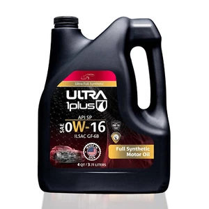 Ultra1Plus SAE 0W-16 Full Synthetic Motor Oil API SP ILSAC GF-6B (1 Gal - 4 QTS) - Picture 1 of 7