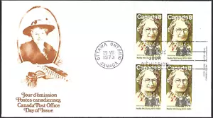 Canada # 622 URpb "NELLIE McCLUNG" Brand New 1973 Block Issue - Picture 1 of 2