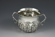 ARTS & CRAFTS/ART NOUVEAU STERLING SOLID SILVER SUGAR BOWL 1897 101g