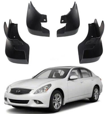 Protectores contra salpicaduras delanteros y traseros guardabarros para Infiniti G25 G37 2009-2012 Foto 1 de 4