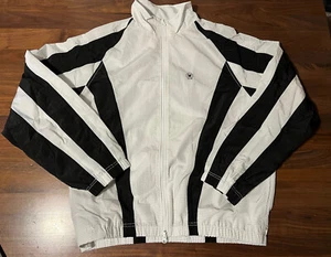 Veste de survêtement Aime Leon Dore ALD Queens Crest noir/blanc coupe-vent taille L - Photo 1/5
