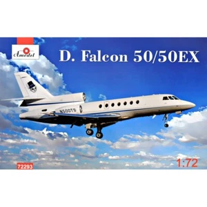 Amodel 72293 Plastic model airplane kit Scale 1:72 Dassault Falcon 50/50EX - Picture 1 of 24