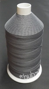 SUPER STRONG BONDED NYLON SEWING THREAD 12 TKT 2,000m GREY LEATHER REPAIR 12S - Picture 1 of 1