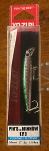 Yo-Zuri 2 Inch 1/16 Oz Floating Pins Minnow Fishing Lure New In Package