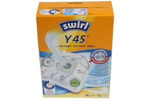 Aspiradora de microfibra Swirl Y45 4 bolsas Darel Qz DeLonghi órbita Romeo Cleos - Imagen 1 de 2