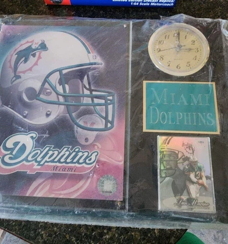Miami dolphins clock, Dan Marino Cover