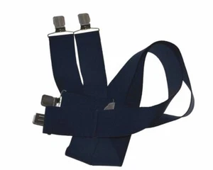 Suspender-2" wide Navy Blue - Picture 1 of 1