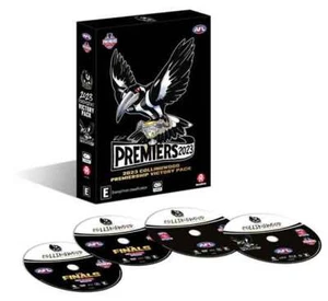2023 AFL Premiers Collingwood Magpies Victory Pack DVD NEW (Region 4 Australia) - Picture 1 of 1