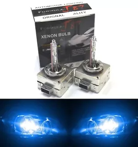 HID Xenon D3S Two Bulbs Head Light 10000K Blue Bi-Xenon Replace Lamp High Low - Picture 1 of 12