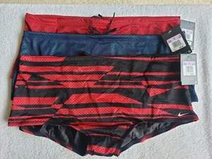Many Color Options, Nike Men's Poly Drag Brief Swim Reversible Mesh Shorts Sz 38 - Picture 1 of 31