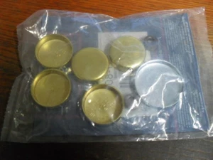 Brass Freeze Plug Set for Chrysler Dodge Plymouth Mopar 170 198 225 Slant 6 SIX - Picture 1 of 1