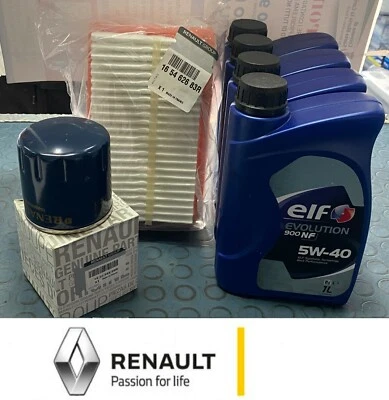 KIT TAGLIANDO SMART 453 E RENAULT TWINGO 1.0 Benzina Dal 2014 4 LITRI ELF 5W40