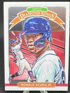 2020 DONRUSS OPTIC DIAMOND KINGS RONALD ACUNA JR. ATLANTA BRAVES #8 EX-EXMT+ - Bild 1 von 2