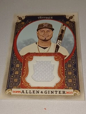 2023 Allen And Ginter Luis Arraez Relic Card AGRB-LA - Image 1 of 2