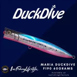 Maria Duck Dive F190 60g Floating Popper - Picture 1 of 19