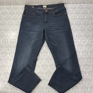 Original wetterfeste Vintage Washed Blue Casual Denim Jeans Herren Größe 34 x 32 - Bild 1 von 12
