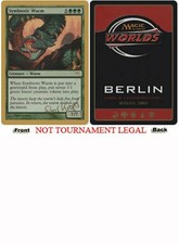 Symbiotic Wurm (Peer Kroger - 2003) World Championship PLD Rare CARD ABUGames