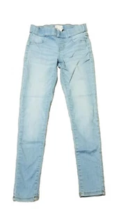 Girls Stretch Jeggings Comfort Pull on Zip Pants Size 12 School Casual Outdoors - Picture 1 of 5