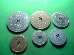 WV Coal Scrip 6 Pc. Set-The New River Coal Company-Kilsyth-WV-Fayette County - Picture 1 of 2