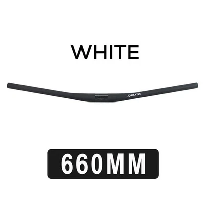 Manillar plano de carbono de 9 grados para bicicleta MTB 31,8 mm * 660-760 mm manillar mate  Foto 1 de 4