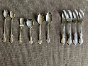 10 Piece Child Youth Baby TODDLETIME Stainless by Oneida Infant Feeding Flatware - Picture 1 of 14