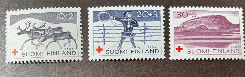 FINLAND MNH Semipostals #B157-59 *1960*  Catalog $6.00 - Image 1 of 1