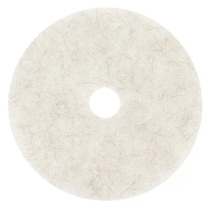 3m Burnishing Pad,20 in Dia,White,PK5 3300 3m 3300 20" 0048011182105 - Picture 1 of 1