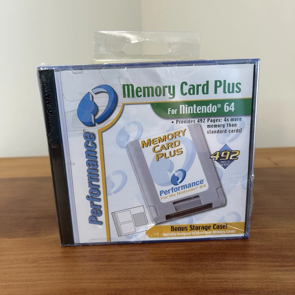 Memory Card Performance Plus for Nintendo 64-Brand New - Image 1 of 4
