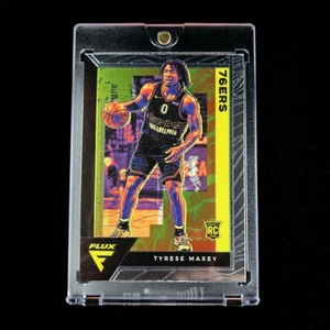 Tyrese Maxey RC 👌- 2020-21 NBA Panini Flux Rookie Card Philadelphia 76ers #208 - Picture 1 of 2