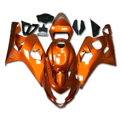 Carenados ABS para Suzuki GSXR600 GSXR750 K4 2004 2005 kit de carrocería naranja caramelo capuchas Foto 1 de 4
