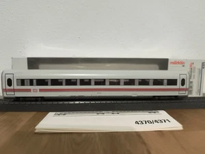 Märklin H0 4371 ICE 1 vagón grande 2.ª clase DB NUEVO en EMBALAJE ORIGINAL - Imagen 1 de 3