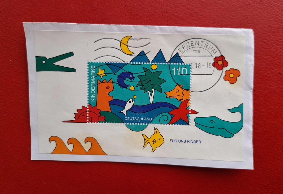 Germany. Mini sheet.     Used. - Image 1 of 1