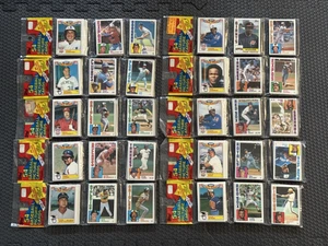 1984 Topps Baseball Rack Pack-10 Packs Many Stars-Raines Carew Dawson Palmer etc - Picture 1 of 24