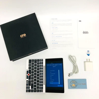 GPD POCKET Z8750 Model UMPC Silver Portable Personal Computer Good Condition - Image 1 of 4