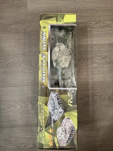 RC Remote Control High Speed Battle Tank Vehicle Lights Rotating Turret Kid Toys - Picture 1 of 5