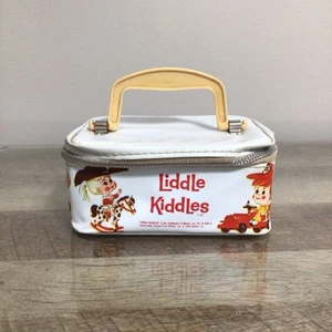 Vintage 1965 Liddle Kiddles Vinyl Zip Doll Carrying Case by Mattel - Picture 1 of 13
