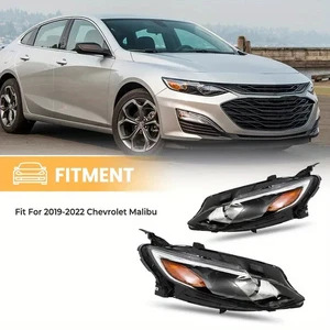 For Chevrolet Malibu 2019-2022 Headlight Assembly LH + RH - Picture 1 of 6