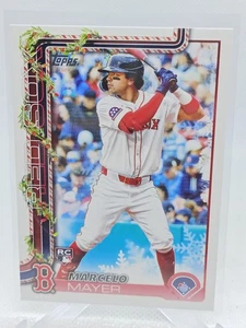 2025 Topps Holiday Base Marcelo Mayer RC Boston Red Sox #H35 - Bild 1 von 2